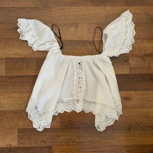 Forever 21 off the shoulder top